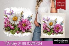 Magical Forest Tote Bag - Fantasy Tote Bag PNG Sublimation Product Image 1