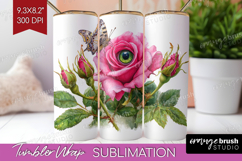 Magical Forest Tumbler Wrap - Fantasy Tumbler PNG Product Image 1