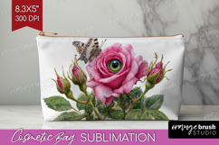 Magical Forest Cosmetic Bag - Fantasy Makeup Bag PNG Product Image 1