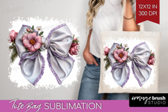 Magical Forest Tote Bag - Fantasy Tote Bag PNG Sublimation Product Image 1