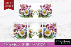 Magical Forest Mug Wrap - Fantasy Mug PNG Sublimation Product Image 1