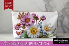 Magical Forest Cosmetic Bag - Fantasy Makeup Bag PNG Product Image 1