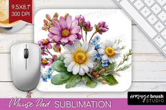 Magical Forest Mouse Pad Sublimation - Fantasy Mousepad PNG Product Image 1