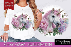 Magical Forest Round Tshirt Background - Fantasy PNG Product Image 1