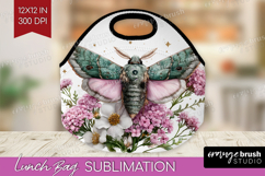 Magical Forest Lunch Bag - Fantasy Lunch Bug PNG Sublimation Product Image 1