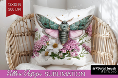 Magical Forest Pillow Sublimation - Fantasy Pillow Cover PNG Product Image 1