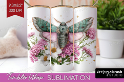 Magical Forest Tumbler Wrap - Fantasy Tumbler PNG Product Image 1