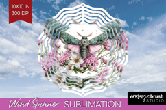Magical Forest Wind Spinner Sublimation PNG - Fantasy Round Product Image 1