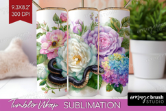Magical Forest Tumbler Wrap - Fantasy Tumbler PNG Product Image 1