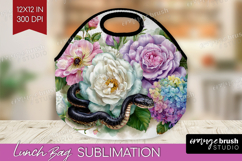 Magical Forest Lunch Bag - Fantasy Lunch Bug PNG Sublimation Product Image 1