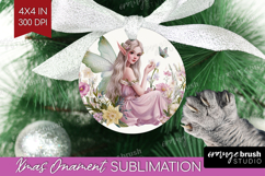 Magical Forest Ornament PNG - Fantasy PNG Sublimation Product Image 1