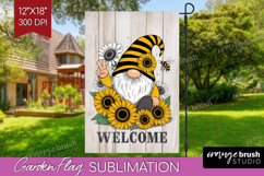 Farmhouse Garden Flag Sublimation - Country Welcome Sign PNG Product Image 1