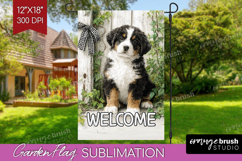 Farmhouse Garden Flag Sublimation - Country Welcome Sign PNG Product Image 1