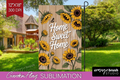 Farmhouse Garden Flag Sublimation - Country Welcome Sign PNG Product Image 1