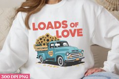 Loads of love special delivery PNG, Sunflower Quotes PNG Product Image 2