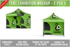 Exhibition Promotional Tent Mockup Product Image 1