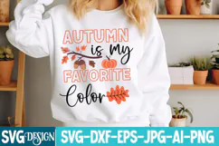 Autumn is My Favorite Color SVG Design | Autumn Svg Design Product Image 2