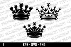Illustration of a kings crown isolated on white background. Product Image 1