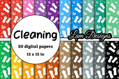 cleaning digital papers, cleaning patterns Product Image 1