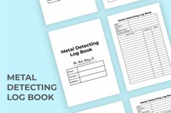 Metal Detecting KDP Interior Logbook Product Image 3