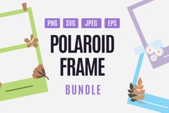 Pastel Polaroid Photo Template Set Product Image 1