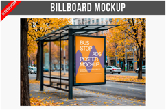 Billboard Street Outdoor Display Mockup Product Image 1