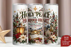 Holy Peace Christmas PNG, Emmanuel Christmas Nativity PNG, C Product Image 2