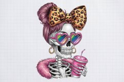 Funny Skeleton Messy CLIPART PNG Product Image 1