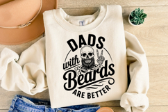Dads with Beards are better svg | Svg Cut Files | Shirt Svg Product Image 2