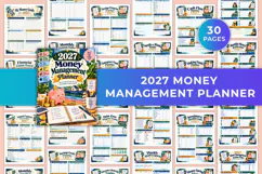 2027 Money Management Planner kdp interiors Product Image 1