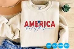 4th of July SVG Design, 4th of July SVG Cut file design Product Image 2