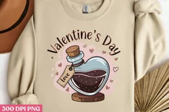 Valentine's Day PNG, Retro Valentine Sublimation PNG Product Image 2