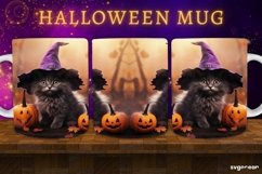 Halloween Cats Mug Wrap Bundle | 11 Oz | Sublimation Product Image 2
