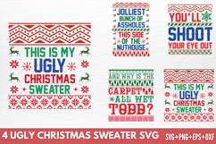 Ugly Christmas Sweater SVG Product Image 1