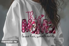 This Mama Loves Her Sweethearts , Valentine Sublimation PNG Product Image 6