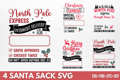 Santa SacK SVG Designs Product Image 1
