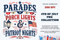 Parades &amp; Patriot Nights PNG | Sublimation DTF Product Image 1