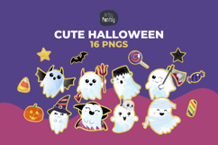 Cute Halloween Clipart Bundle Product Image 1