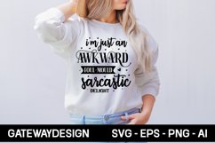 Sarcastic Svg Design , Funny Sarcastic Design Product Image 1