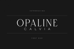 Opaline &amp; Calvia Modern Font Duo Product Image 1