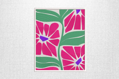 Vibrant Petal Block Embroidery Design Product Image 1