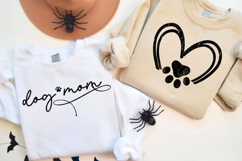 Dog Mom Sleeve SVG PNG, Dog Paws SVG PNG Product Image 1