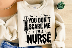 You don&#039;t scare me I&#039;m a Nurse Svg | Shirt Svg Product Image 2
