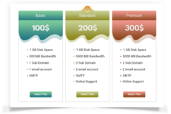 Modern Pricing Table Product Image 2