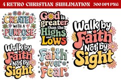 Retro Christian Sublimation PNG Product Image 1