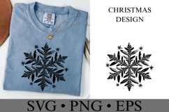 Christmas Snowflakes Svg | Christmas svg | Shirt Svg Product Image 2