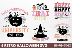 Retro Halloween SVG Product Image 1