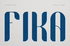 Fika Elegant Decorative Display Serif Font Product Image 1
