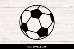 Soccer Ball SVG, Football SVG Product Image 1