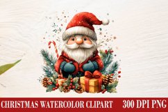 Christmas Gnome Clipart, Winter Clipart Product Image 1